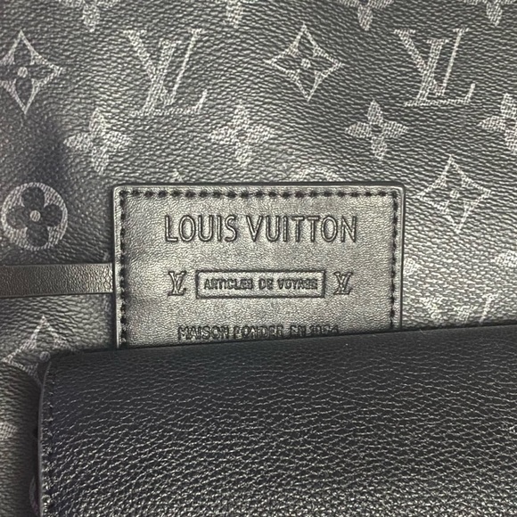 Black Louis Vuitton TakeOff Backpack - Picture 5 of 8
